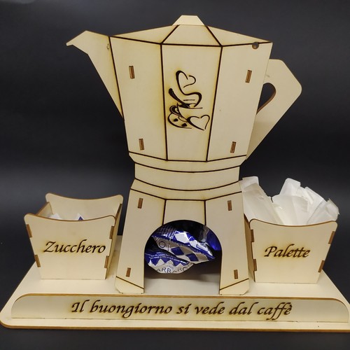 Porta cialde caffè con porta