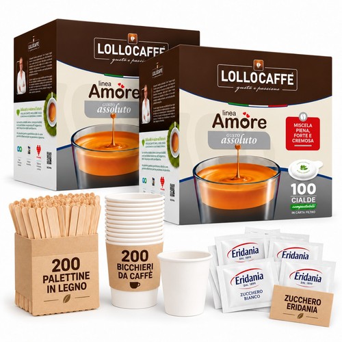 Lollocaffè cialde amore - cialde,